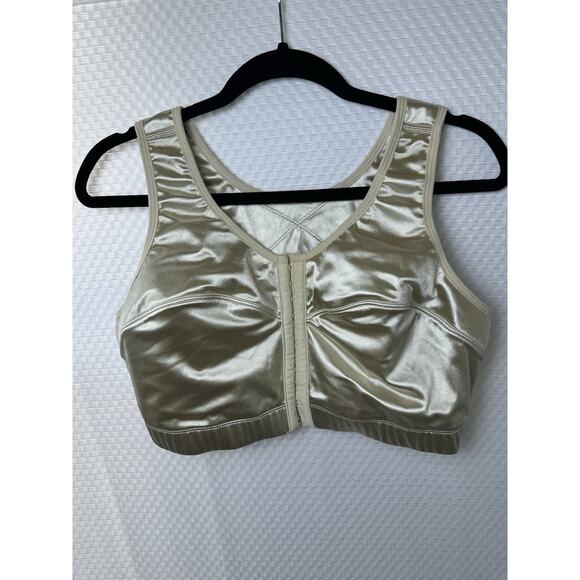 Enell NL100 Wireless High Impact Sports Bra 261 Size 4 Ecru - Picture 7 of 8